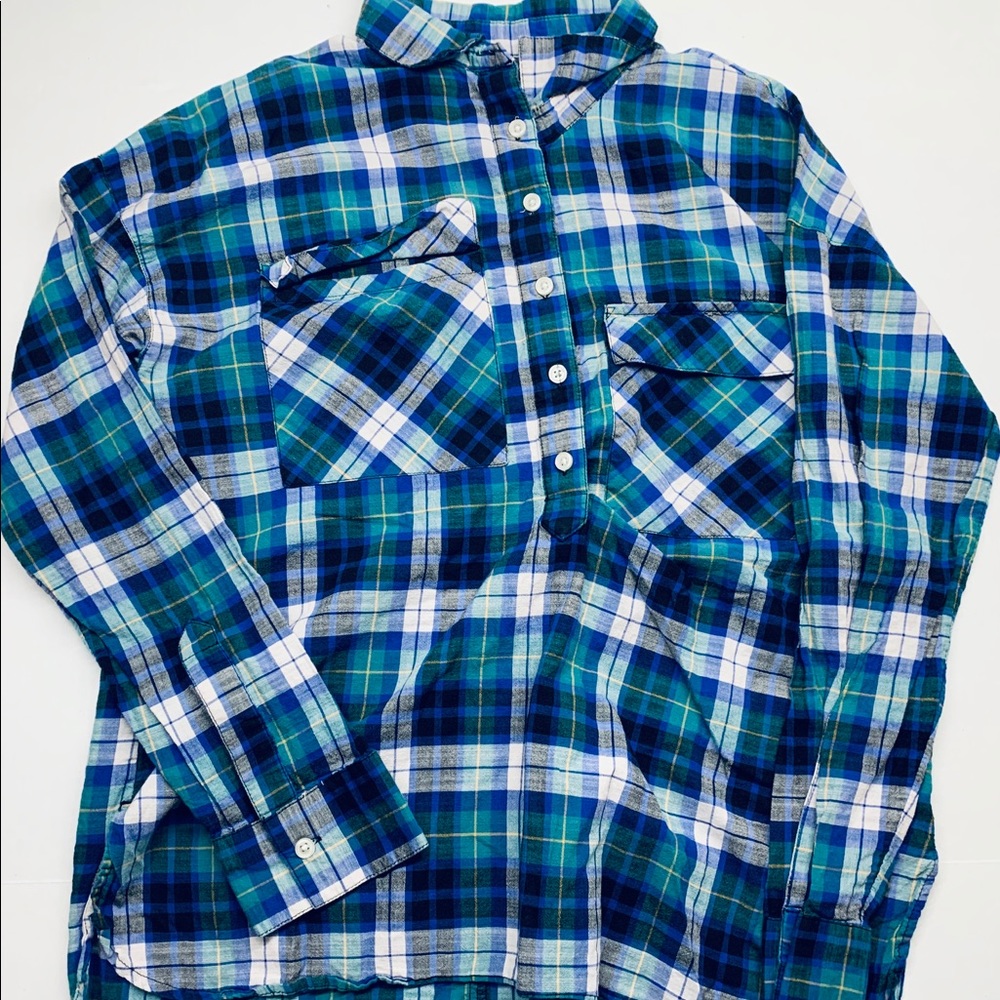 Blue flannel